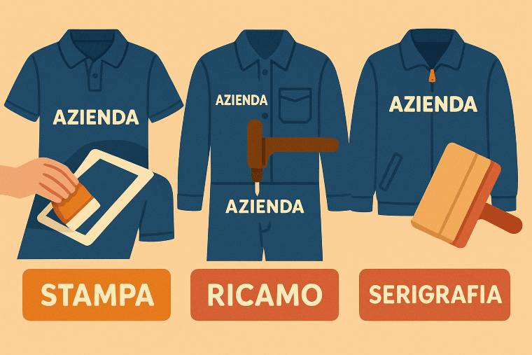 La personalizzazione dei capi da lavoro rappresenta un elemento fondamentale per le aziende che desiderano valorizzare la propria identità visiva e trasmettere professionalità.