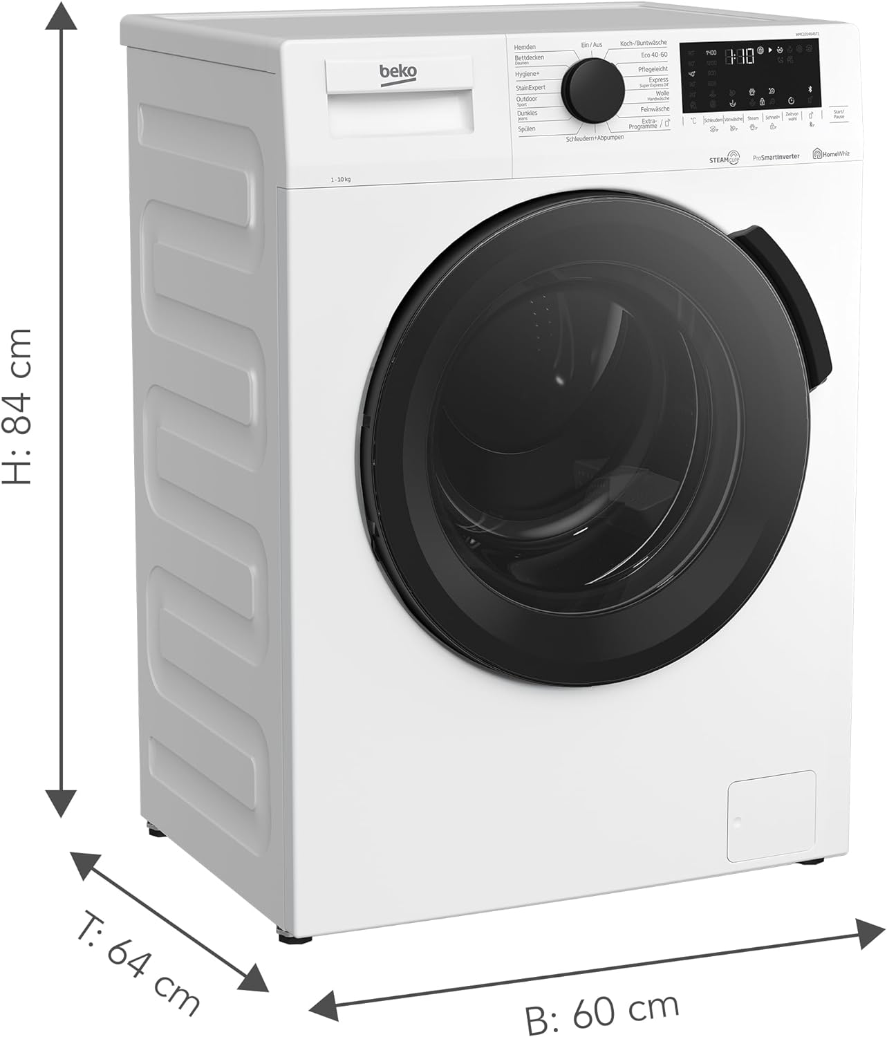 Lavatrice standard Beko WMC101464ST1