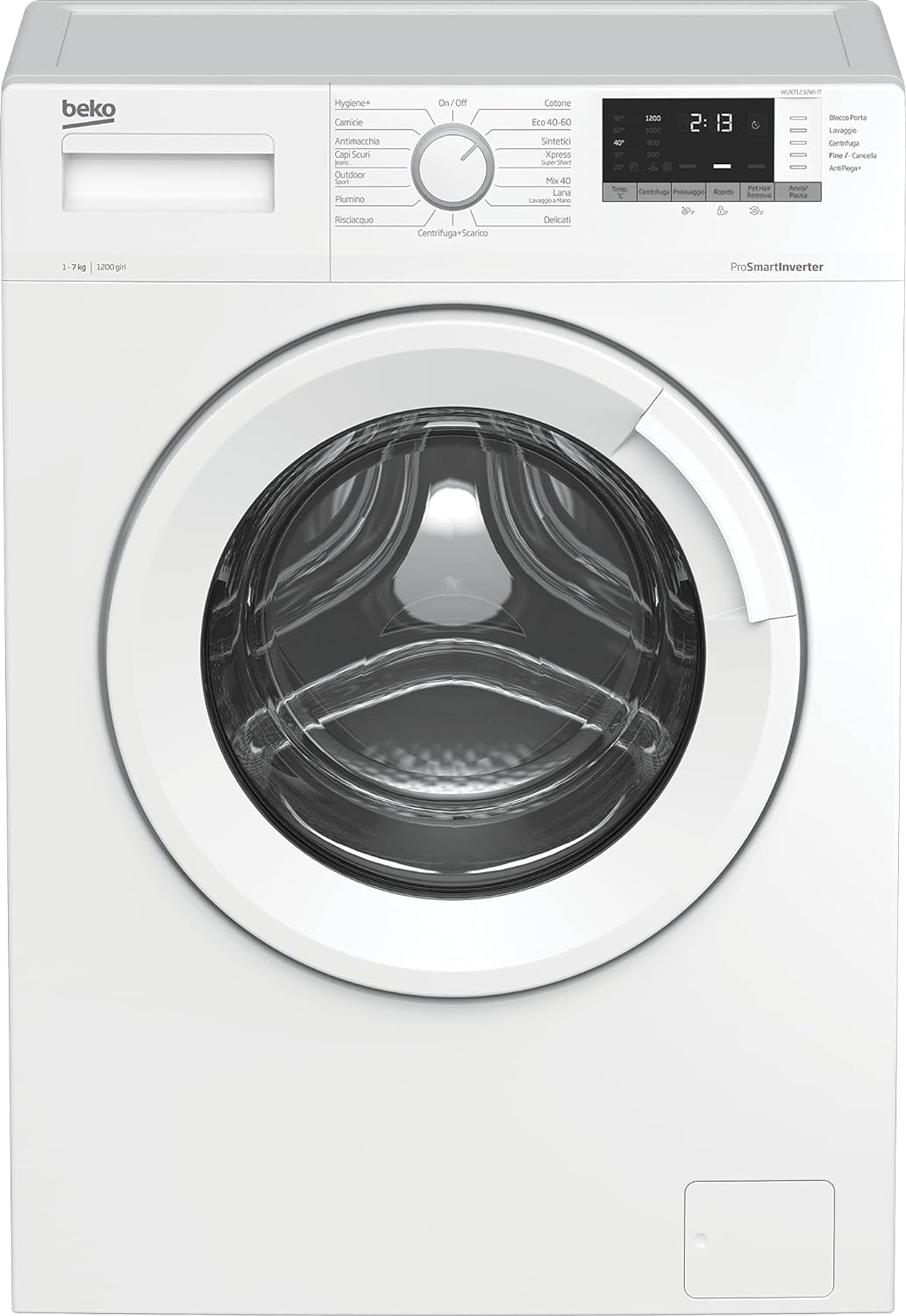 Lavatrice standard Beko WUX71232WI-IT