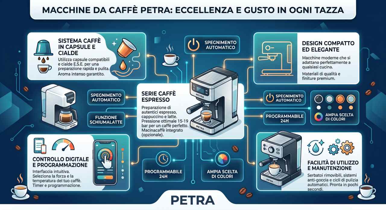 Manuali uso Macchine da Caffè Petra