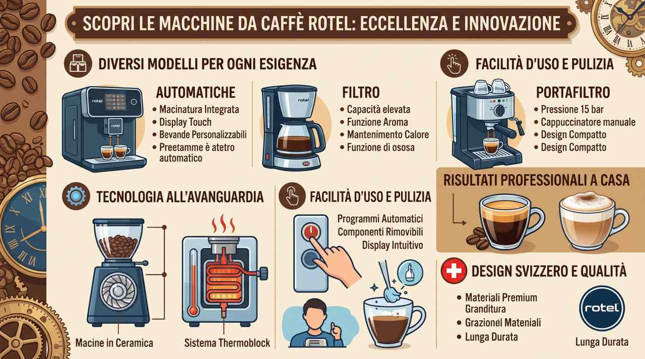 Manuali uso Macchine da Caffè Rotel
