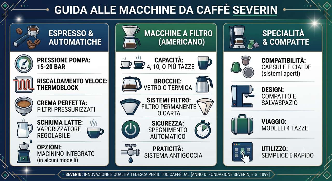 Manuali uso Macchine da Caffè Severin