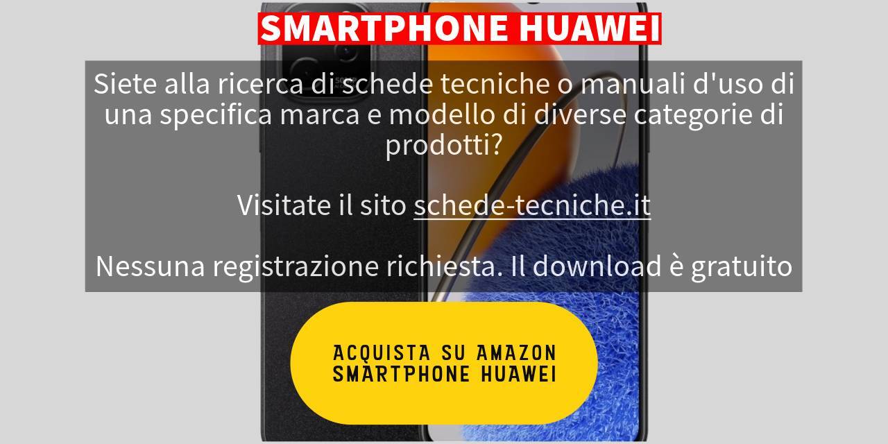 Manuali utente smartphone Huawei