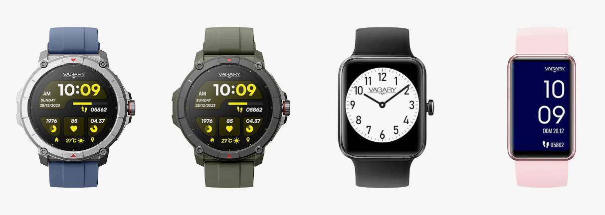 Manuali uso smartwatch Vagary