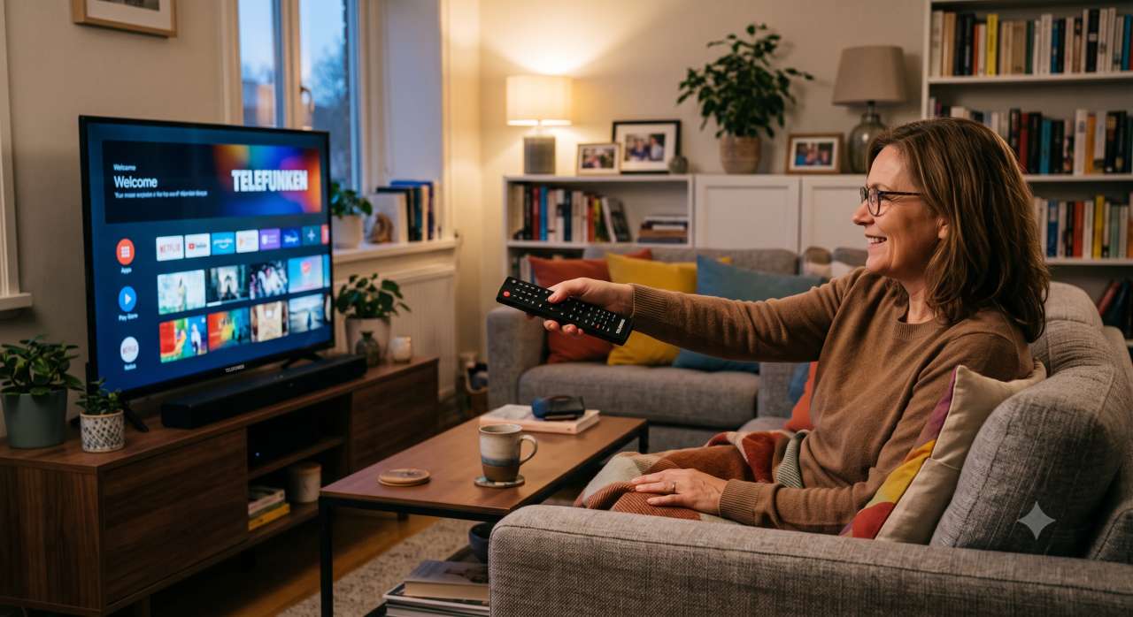 Manuali uso Telecomandi per TV e Smart TV Telefunken