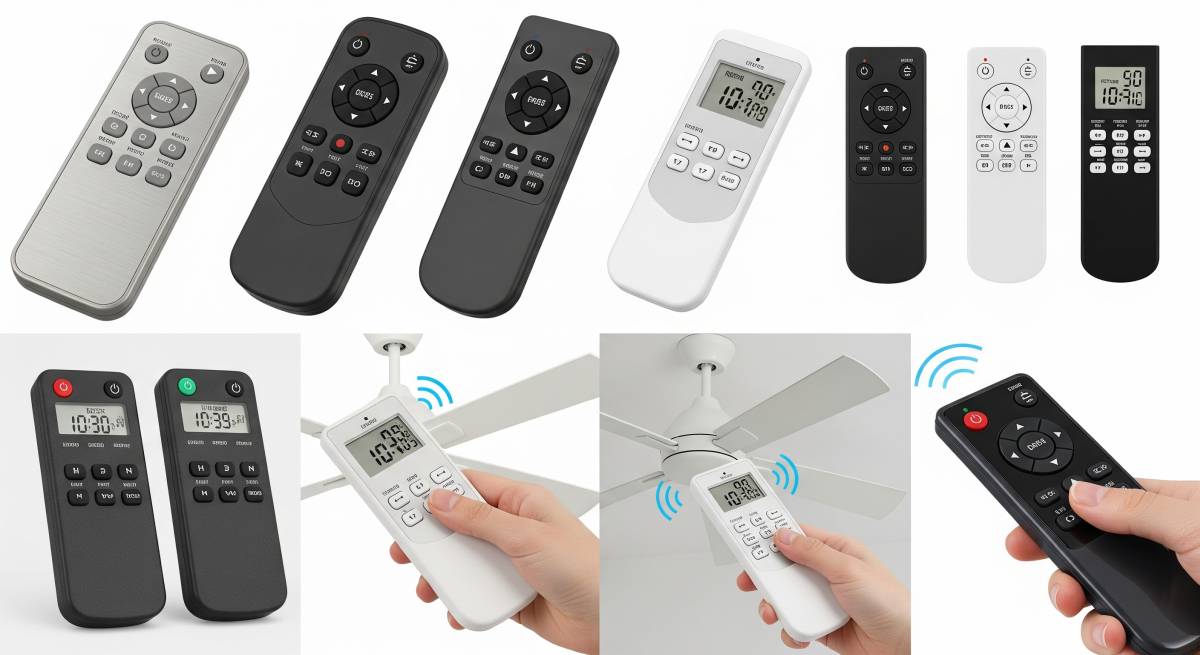 Manuali uso Telecomandi per ventilatori