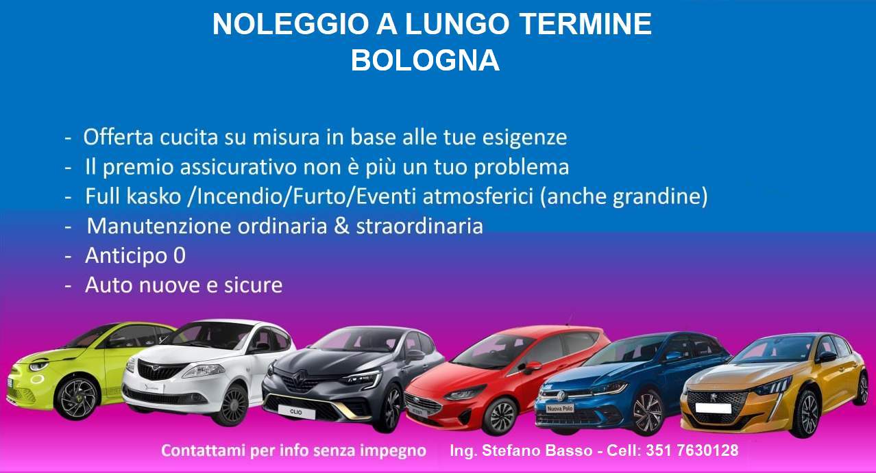 Richiedi Preventivo noleggio a lungo termine Bologna