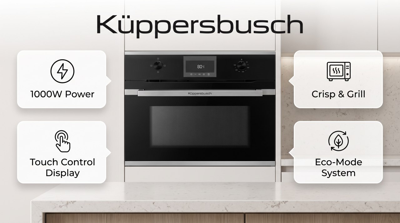 Schede tecniche e manuali uso forni a microonde Kuppersbusch