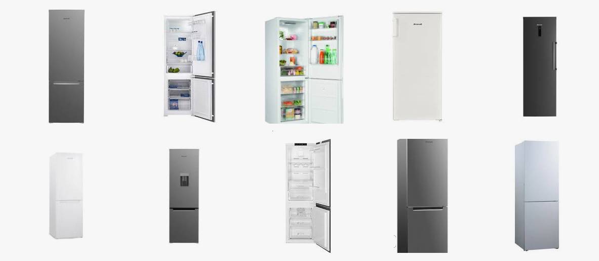 Schede tecniche e manuali uso frigoriferi Brandt