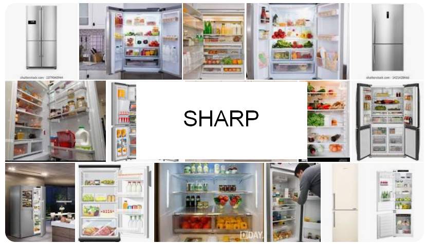 Schede tecniche e manuali uso frigoriferi Sharp