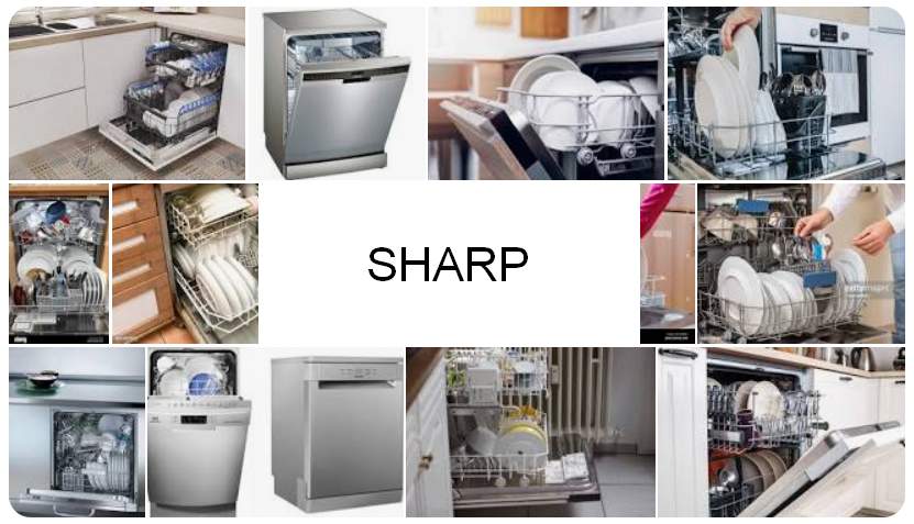 Schede tecniche e manuali uso lavastoviglie Sharp