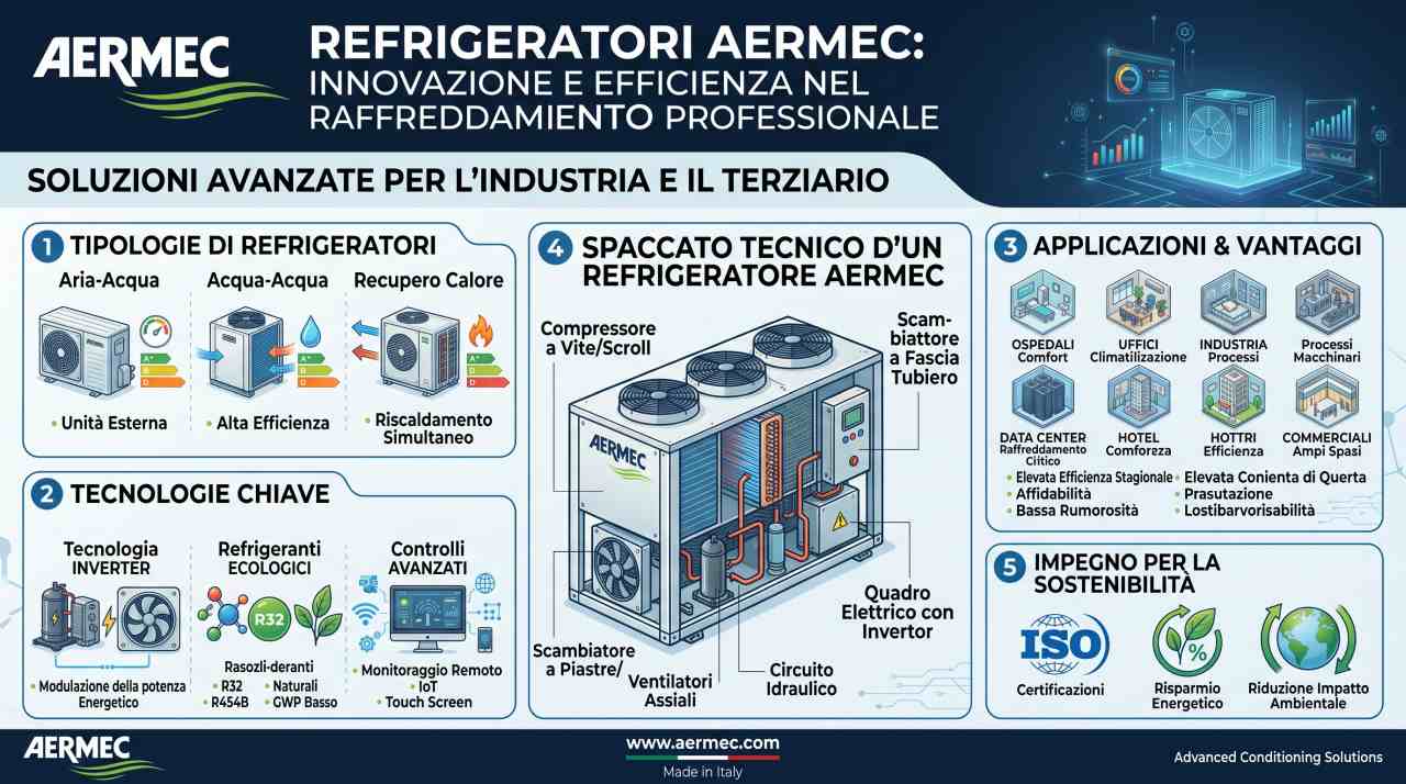 Infografica: refrigetaroti Aermec